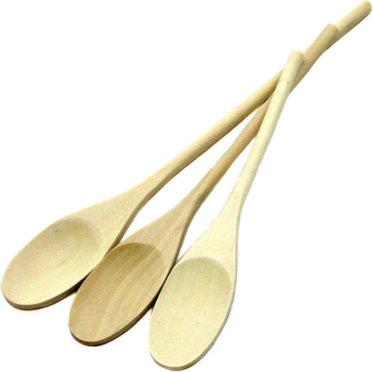 Wholesale - Natural Maple Solid Spoon Set